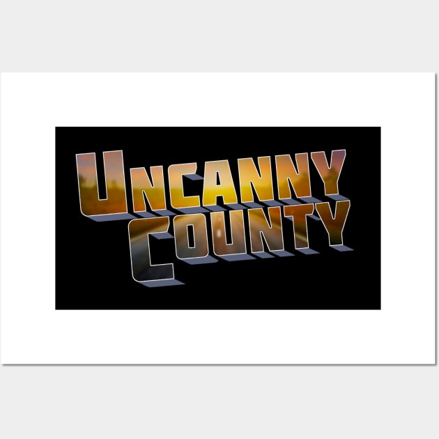 Uncanny County Sunset Wall Art by UncannyCounty